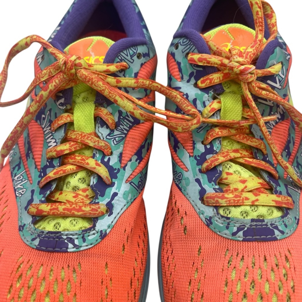 Asics‎ T58ON Gel Noosa 10 Women's Running Triathlon Shoes Size 9 - Picture 7 of 15